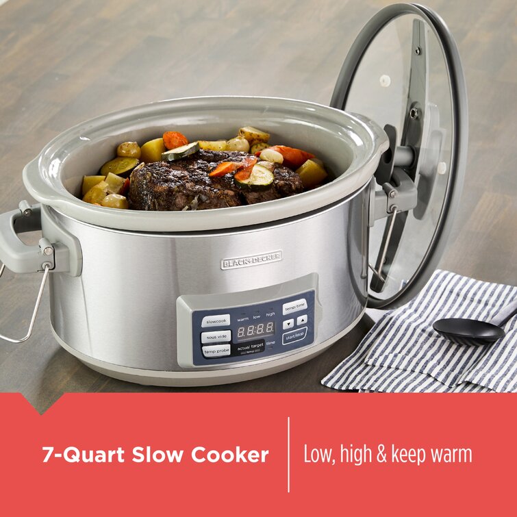 Black Decker 7 Qt. Digital Slow Cooker Reviews Wayfair